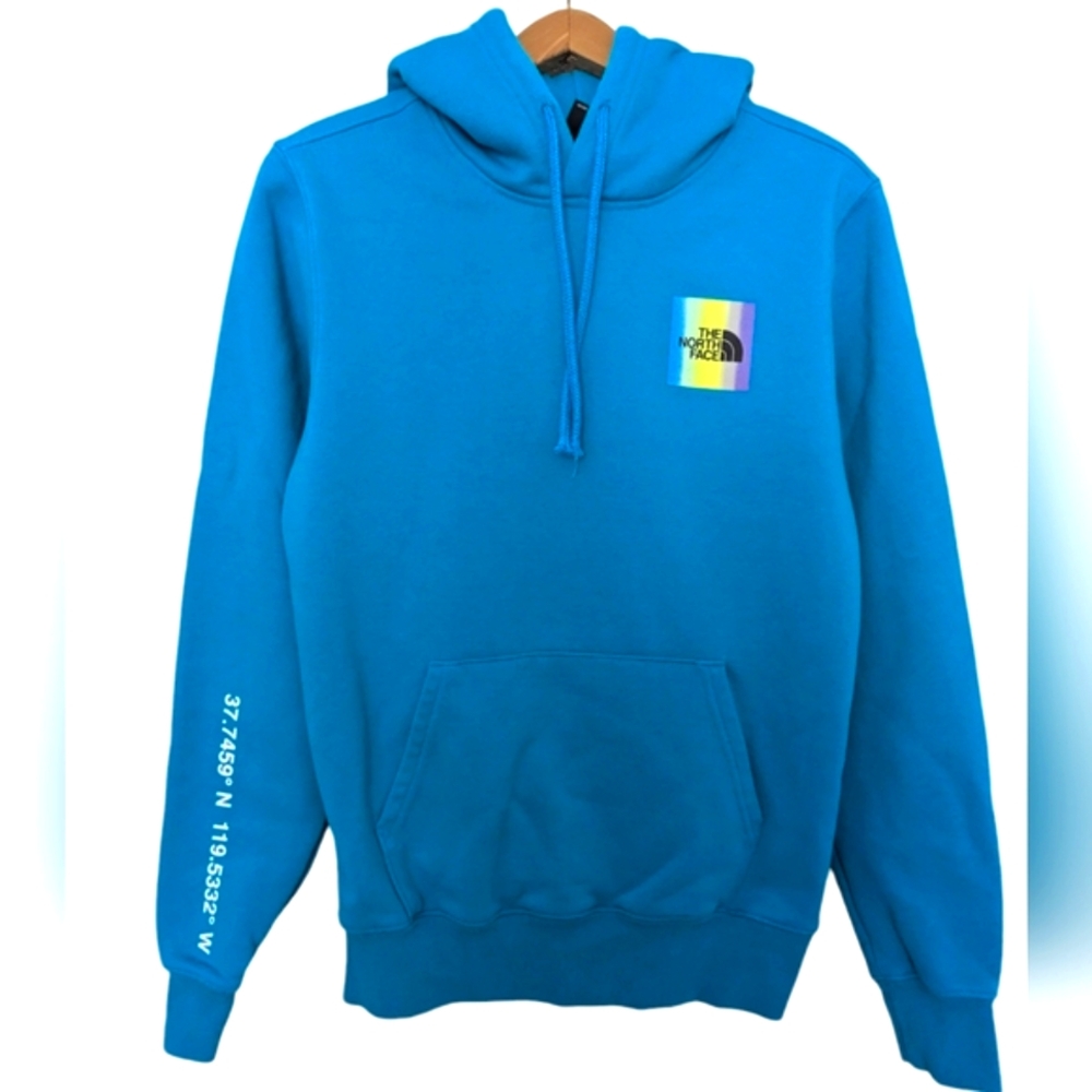 THE NORTH FACE Hooded Sweatshirt Men's XS Women's‎ Medium Blue